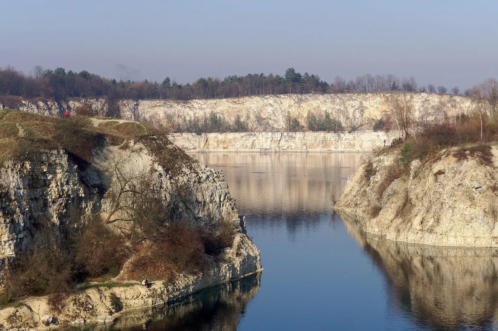 Zakrzówek — turkusowy zalew