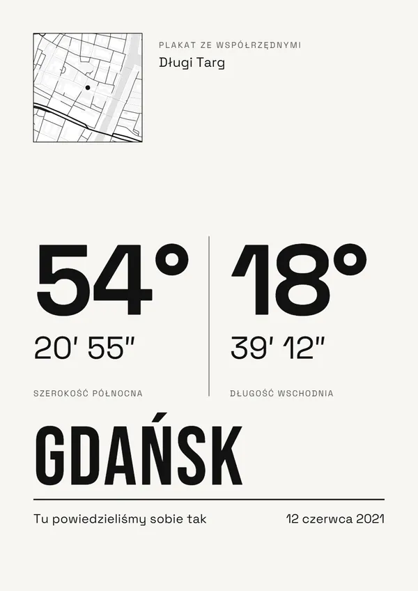 Coordinates poster — Grid